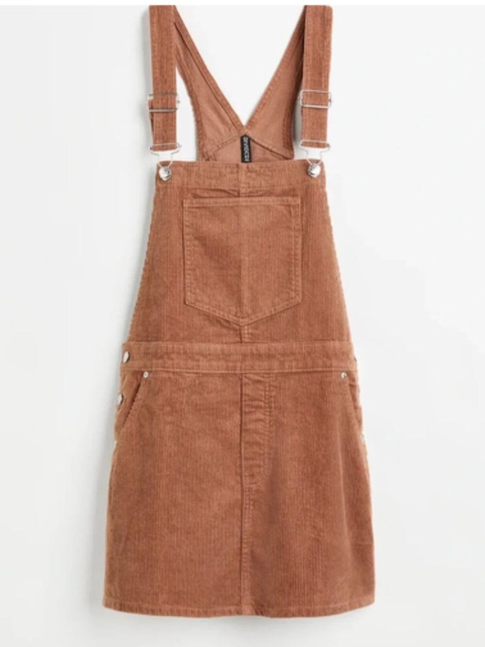 True Craft Tan Corduroy Overalls
